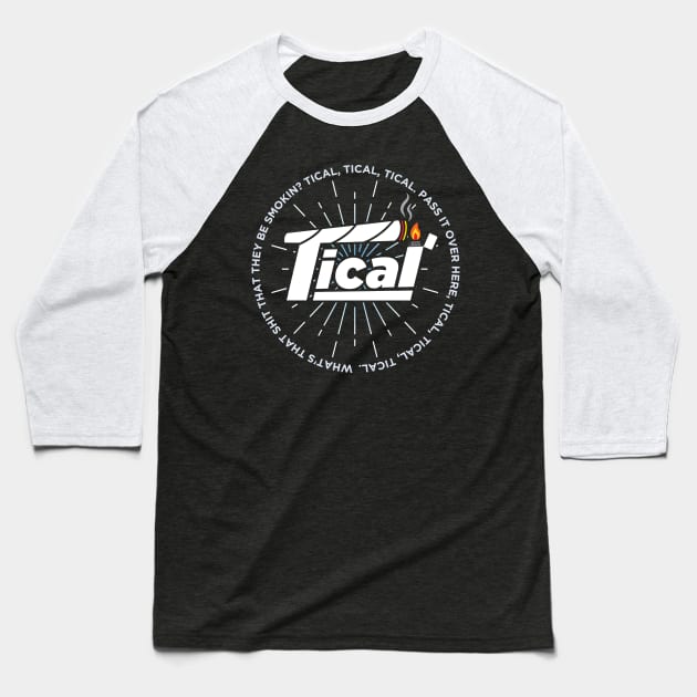 Tical Baseball T-Shirt by DIGABLETEEZ